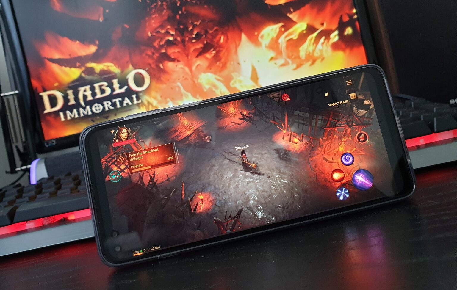is diablo immortal on your phone free